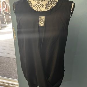 Hawthorn black tank top size medium